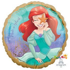 Ariel Mermaid Once Upon A Time Standard 45cm Foil Balloon