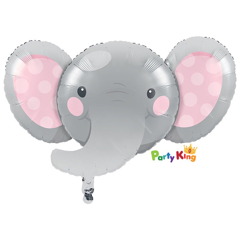 Enchanting Elephant Girl Super Shape Foil Balloon