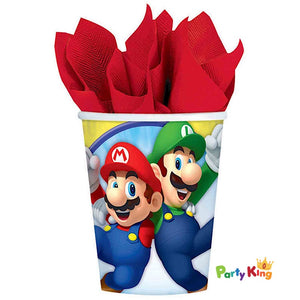 Super Mario Brothers 266ml Paper Cups