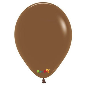 Sempertex Fashion Coffee Brown 11” Latex Balloon