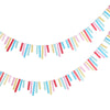 Brights - Mix It Up Bunting Card Sticks Mixed Colours