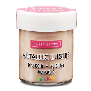 Metallic Lustre Rose Gold Sweet Sticks