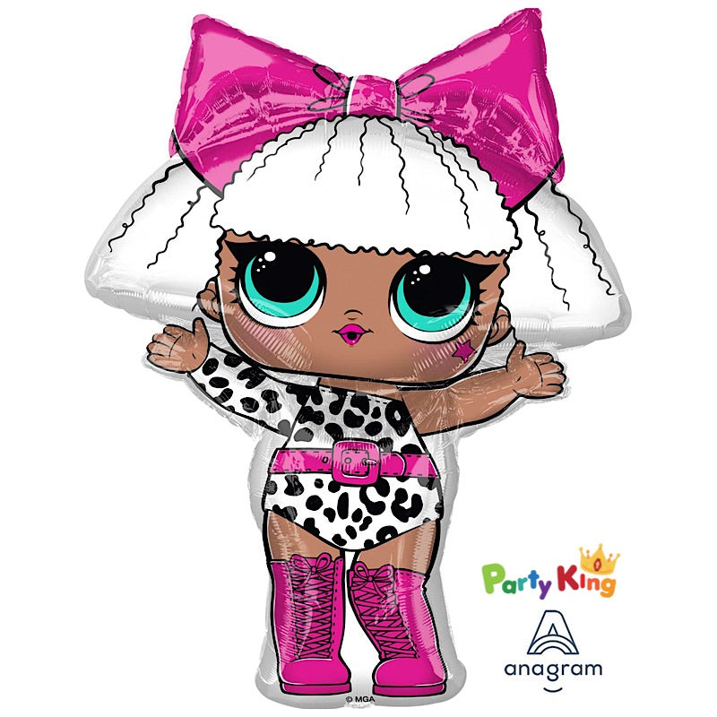 LOL Surprise Diva Super Shape Foil Balloon