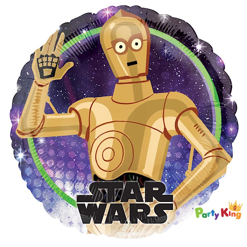 Star Wars Galaxy C3P0 Standard 45cm Foil Balloon