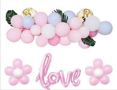 Balloon Garland DIY Set Pink
