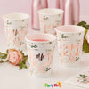 Floral HenParty Paper Cups