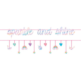 Magical Rainbow Birthday Banner Set