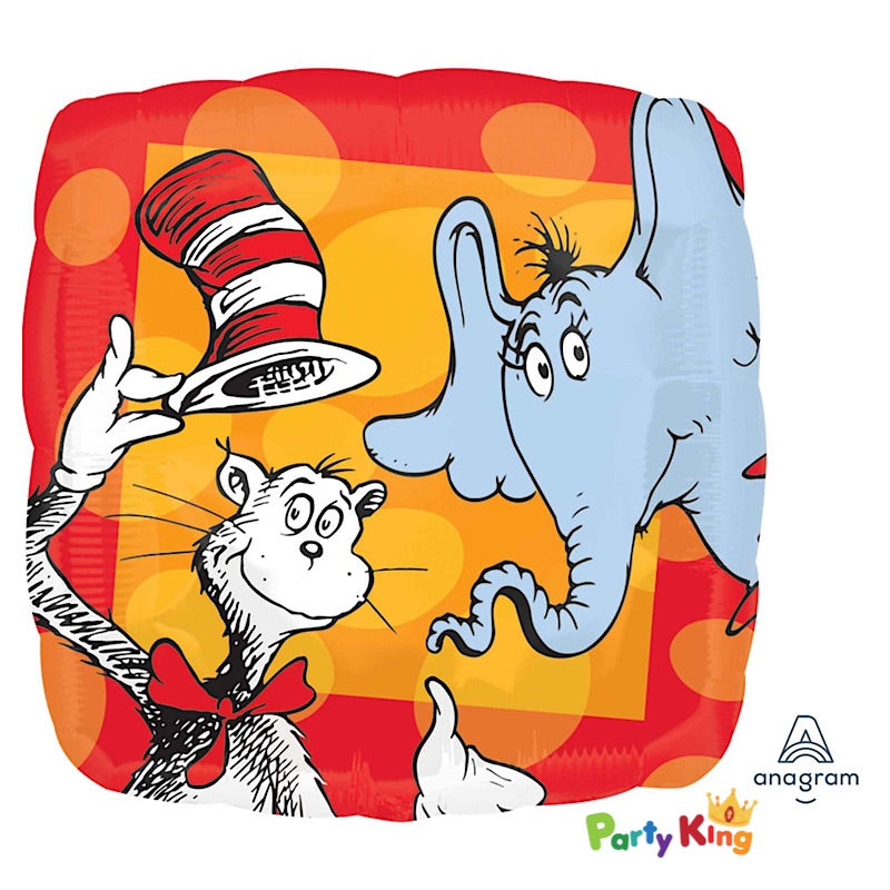 Dr. Seuss 45cm Standard Foil Balloon