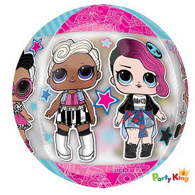 LOL Surprise Glam Orbz Clear Balloon
