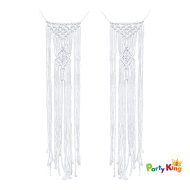 A Touch Of Pampas Chair Decorations Macrame