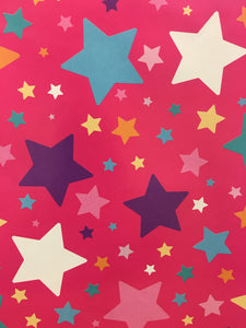 Folded Wrap - Star Pink 
