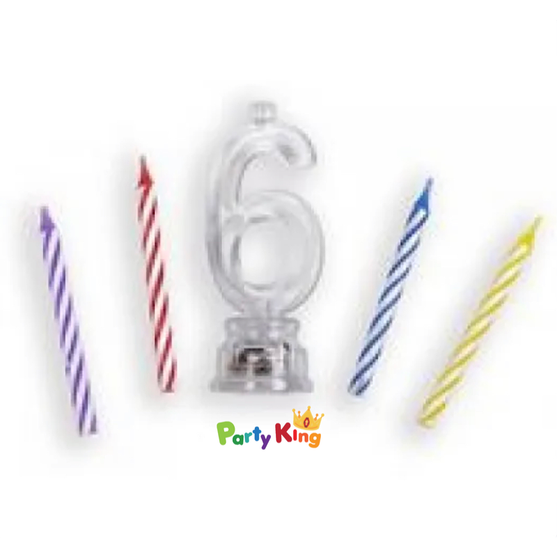 Party Candle Number LED No.6