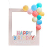 Brights - Mix It Up Photobooth Frame Card with Brights Balloons