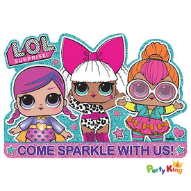 LOL Surprise Postcard Invitations