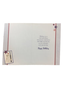 Greeting card birthday wishes have a great time! Inside 