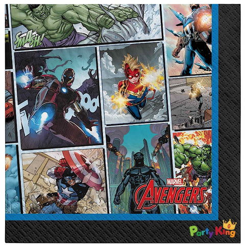 Image of Avengers Powers Unite Beverage Napkins