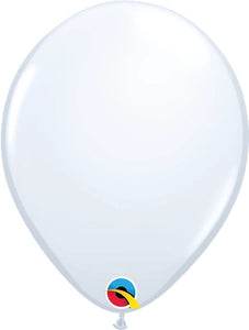 Qualatex Standard White 11” Latex Balloon