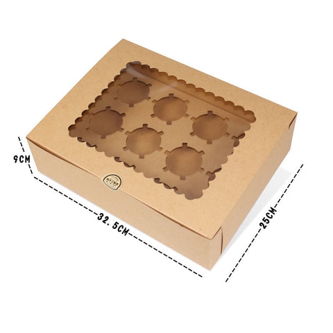 Image of 12 Holder Cupcake Box