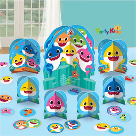 Baby Shark Table Decorations Kit