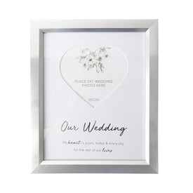 Wedding Heart 5x7 Frame